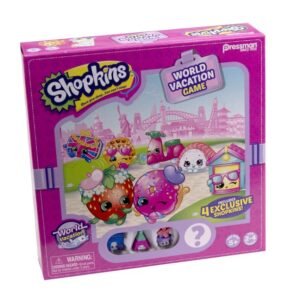 Pressman Toy Shopkins World Vacation Game Ages 5 and up